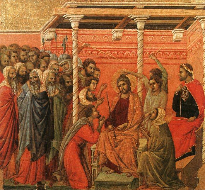 Duccio di Buoninsegna Crown of Thorns oil painting image